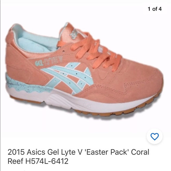 ASICS Gel Lyte Coral Reef Sneakers - Picture 1 of 4